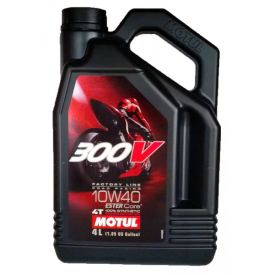 масло Motul 300V 4T Factory Line 10W40  - 4 литра