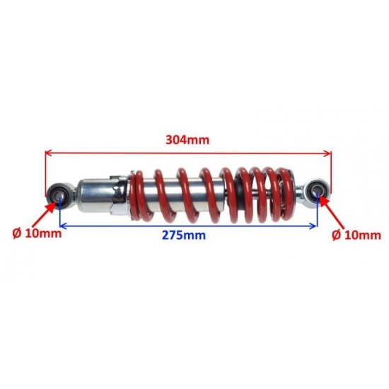 амортисьор - 275mm. ATV