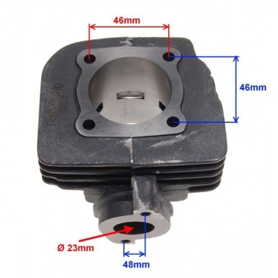 цилиндър к-т Suzuki Address - 47.00mm.  