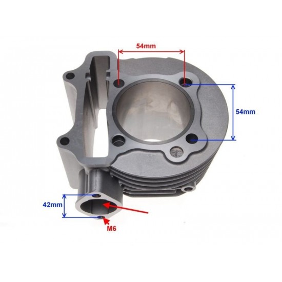 цилиндър к-т китайски скутер 4Т GY6-150 - 57.40mm