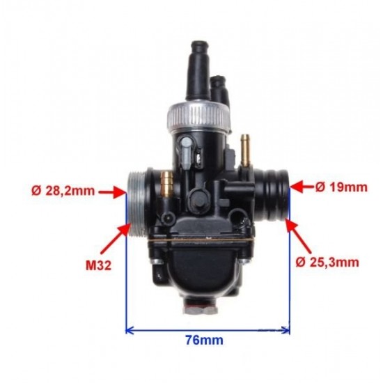 карбуратор Yamaha - MINARELLI - AM6 - PHBG 19mm  - за жило