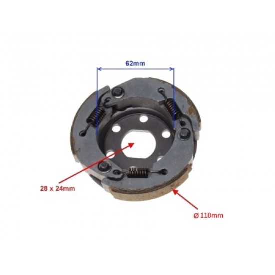 съединител Honda Lead 50/80cc  Ф-110mm